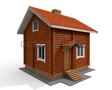 двухэтажные деревянные дома цены